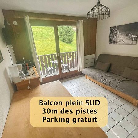 Joli Studio 4 Pers 30M Des Pistes Balcon Plein Sud Au Pieds Des Pistes B27- Draps Non Compris Saint-Jean-d'Aulps Bagian luar foto