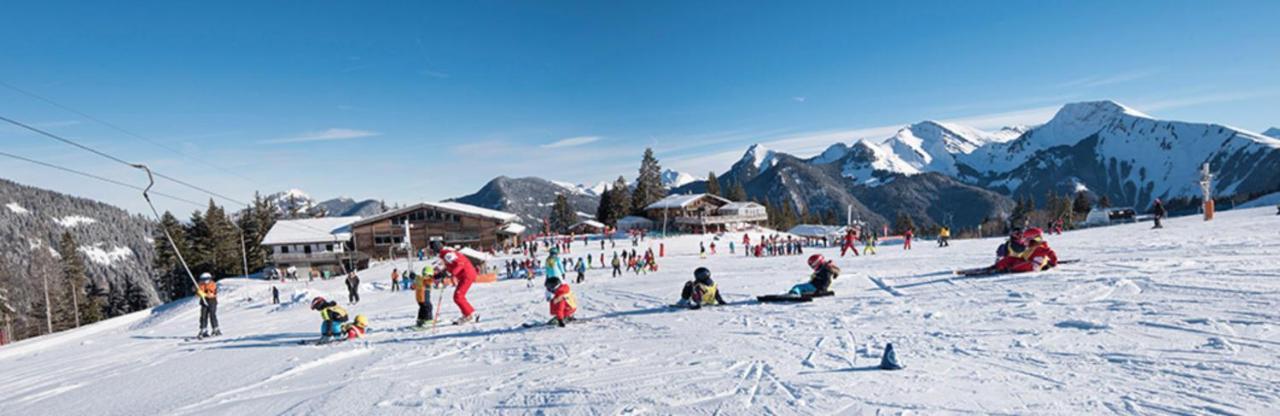 Joli Studio 4 Pers 30M Des Pistes Balcon Plein Sud Au Pieds Des Pistes B27- Draps Non Compris Saint-Jean-d'Aulps Bagian luar foto