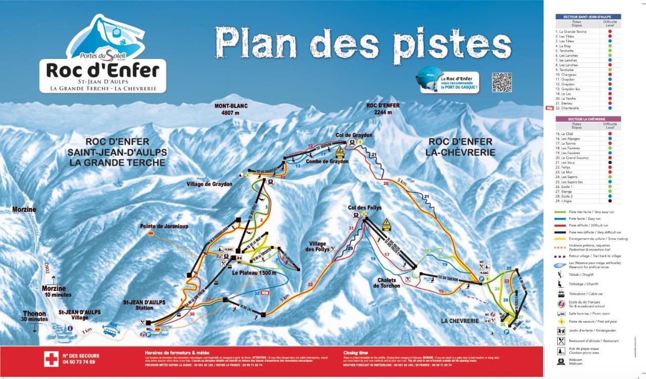 Joli Studio 4 Pers 30M Des Pistes Balcon Plein Sud Au Pieds Des Pistes B27- Draps Non Compris Saint-Jean-d'Aulps Bagian luar foto