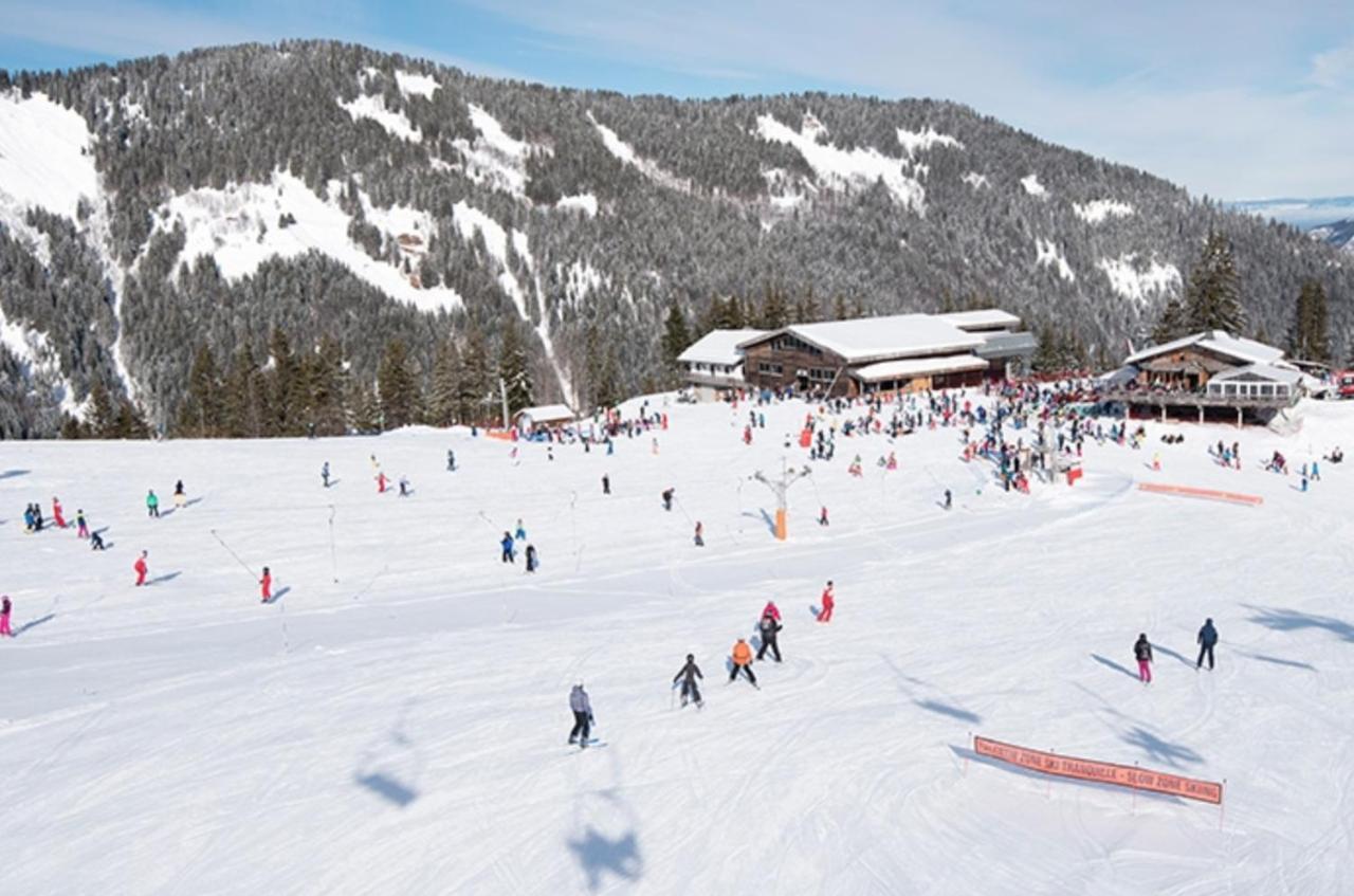 Joli Studio 4 Pers 30M Des Pistes Balcon Plein Sud Au Pieds Des Pistes B27- Draps Non Compris Saint-Jean-d'Aulps Bagian luar foto
