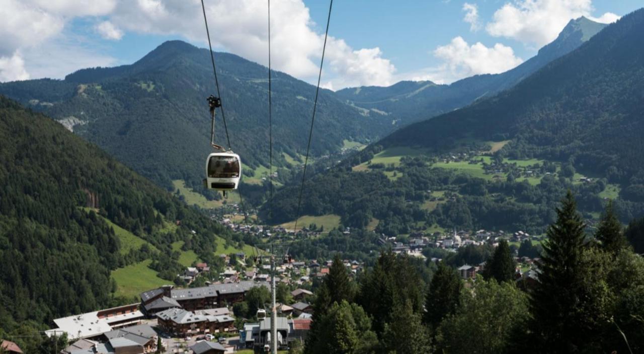 Joli Studio 4 Pers 30M Des Pistes Balcon Plein Sud Au Pieds Des Pistes B27- Draps Non Compris Saint-Jean-d'Aulps Bagian luar foto