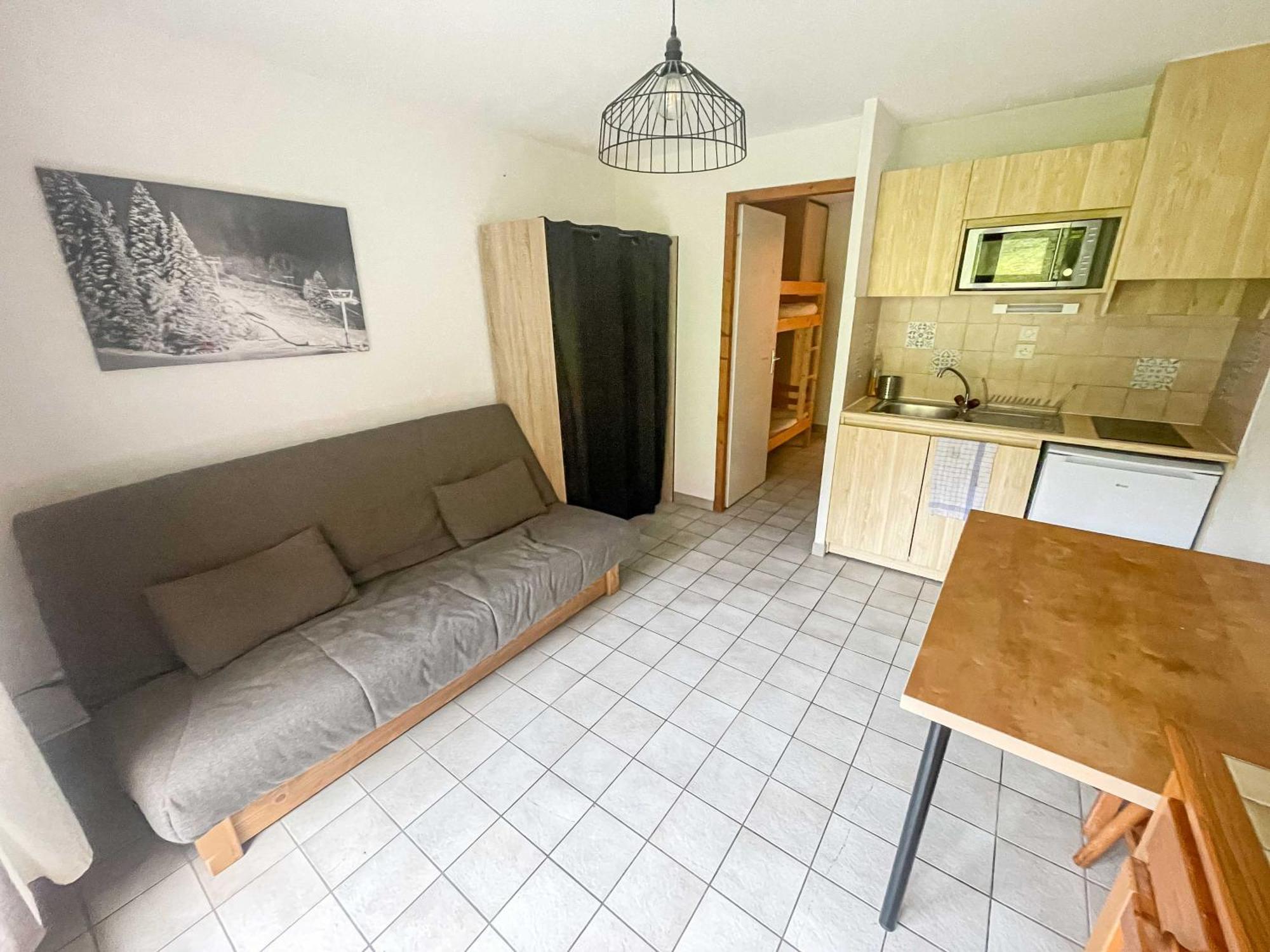 Joli Studio 4 Pers 30M Des Pistes Balcon Plein Sud Au Pieds Des Pistes B27- Draps Non Compris Saint-Jean-d'Aulps Bagian luar foto